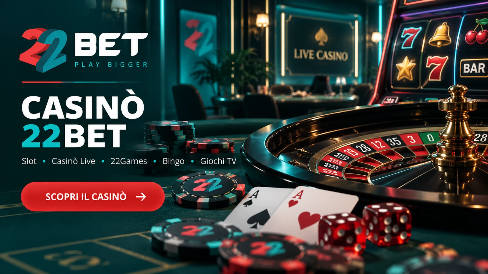 Casinò 22Bet